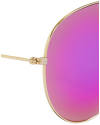 fuchsia Sonnenbrille von Victoria Beckham