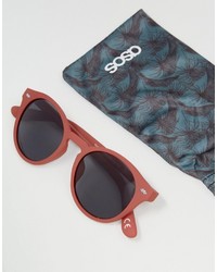 fuchsia Sonnenbrille von Asos