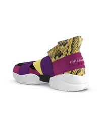 fuchsia Sportschuhe von Emilio Pucci