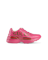 fuchsia Sportschuhe von Gucci