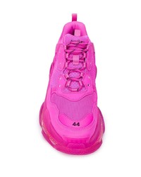 fuchsia Sportschuhe von Balenciaga