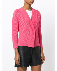 fuchsia Strickjacke von Emporio Armani