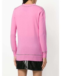 fuchsia Strickjacke von Moschino