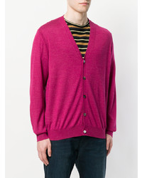 fuchsia Strickjacke von N.Peal