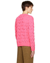 fuchsia Strickpullover von Solid Homme