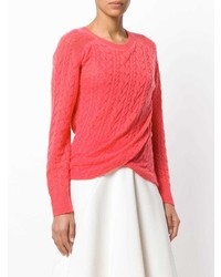 fuchsia Strickpullover von Sies Marjan