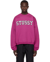 fuchsia Sweatshirt von Stussy
