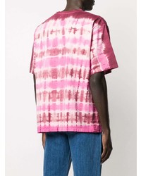 fuchsia Mit Batikmuster T-Shirt mit einem Rundhalsausschnitt von Isabel Marant