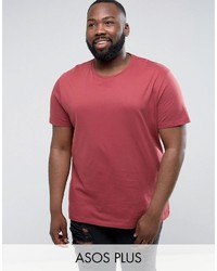 fuchsia T-Shirt mit einem Rundhalsausschnitt von Asos