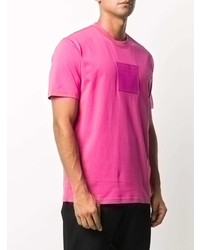 fuchsia T-Shirt mit einem Rundhalsausschnitt von Givenchy