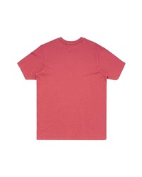 fuchsia T-Shirt mit einem Rundhalsausschnitt von Supreme