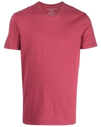fuchsia T-Shirt mit einem Rundhalsausschnitt von Majestic Filatures