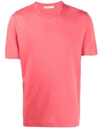 fuchsia T-Shirt mit einem Rundhalsausschnitt von The Row