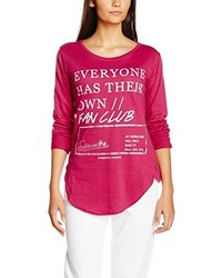 fuchsia T-shirt von Inside