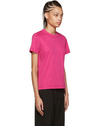 fuchsia T-shirt von Junya Watanabe