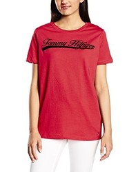 fuchsia T-shirt von TOMMY HILFIGER WOMENSWEAR