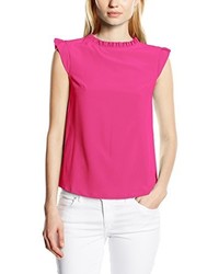 fuchsia T-shirt von Wolf and Whistle