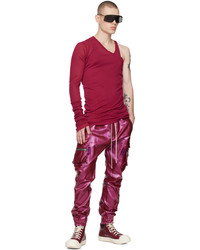 fuchsia Trägershirt von Rick Owens