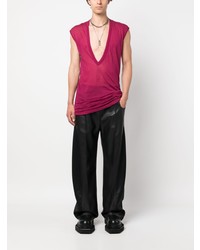 fuchsia Trägershirt von Rick Owens