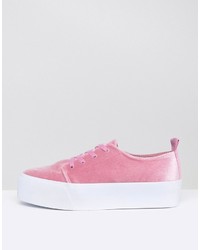 fuchsia Turnschuhe von Asos