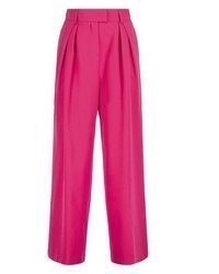 fuchsia weite Hose von NICOWA