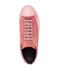 fuchsia Wildleder niedrige Sneakers von Officine Creative