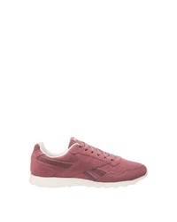 fuchsia Wildleder niedrige Sneakers von Reebok Classic