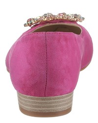 fuchsia Wildleder Pumps von Guido Maria Kretschmer