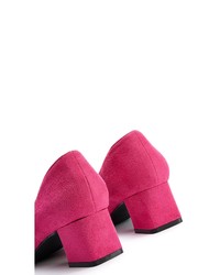 fuchsia Wildleder Pumps von Lascana