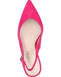 fuchsia Wildleder Pumps von Lodi