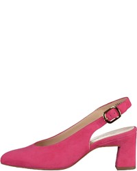 fuchsia Wildleder Pumps von Peter Kaiser