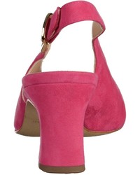 fuchsia Wildleder Pumps von Peter Kaiser