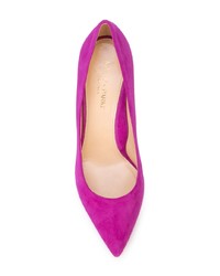 fuchsia Wildleder Pumps von Marion Parke