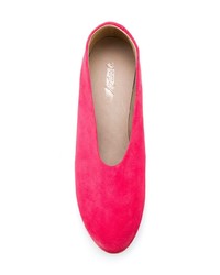 fuchsia Wildleder Pumps von Marsèll