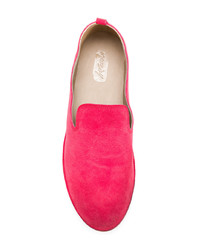 fuchsia Wildleder Slipper von Marsèll