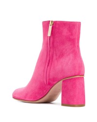 fuchsia Wildleder Stiefeletten von RED Valentino