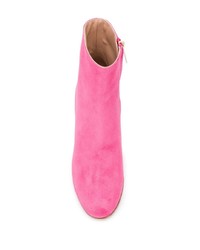 fuchsia Wildleder Stiefeletten von RED Valentino