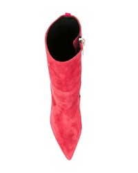 fuchsia Wildleder Stiefeletten von Unravel Project