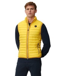 gelbe ärmellose Jacke von Marc O'Polo