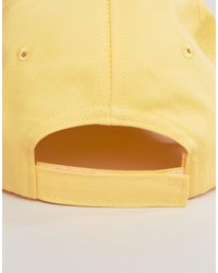 gelbe Baseballkappe von Reclaimed Vintage
