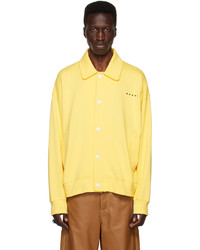 gelbe bedruckte Shirtjacke von Marni