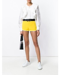 gelbe bedruckte Shorts von RED Valentino