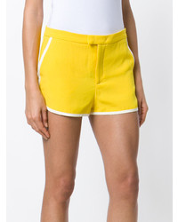 gelbe bedruckte Shorts von RED Valentino