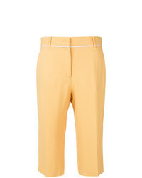 gelbe Bermuda-Shorts