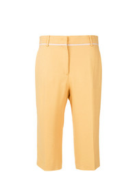 gelbe Bermuda-Shorts von N°21
