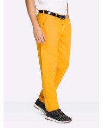 gelbe Chinohose von Witt