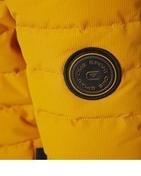 gelbe Daunenjacke von Casamoda