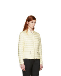 gelbe Daunenjacke von Moncler