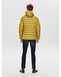 gelbe Daunenjacke von ONLY & SONS