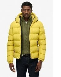 gelbe Daunenjacke von Superdry